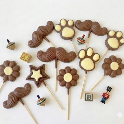 paletas de chocolate