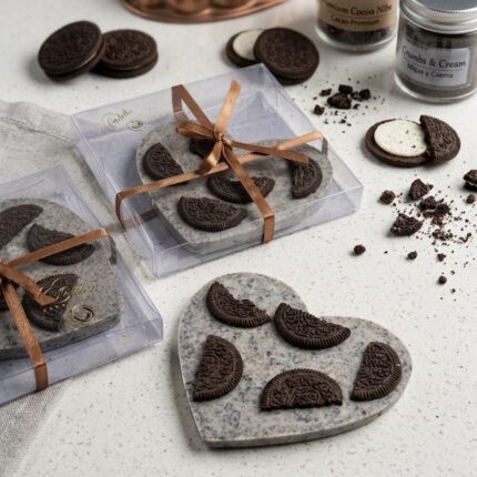Corazón de Chocolate y Galleta Oreo Original