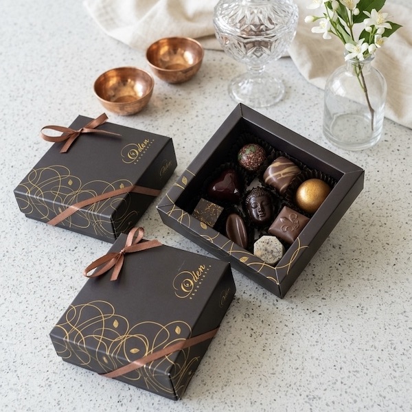 Caja de Bombones Artesanales Premium 110g