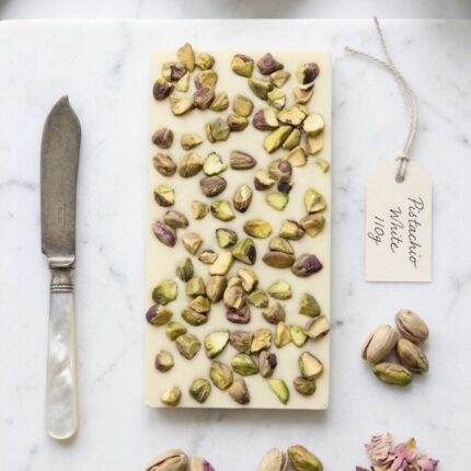 Chocolate Blanco con Pistacho