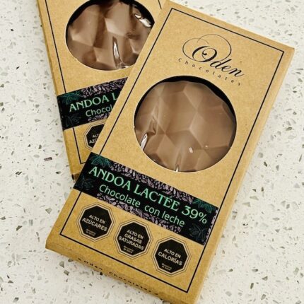 Tableta de chocolate Andoa lácteo 39% cacao