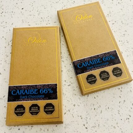Tableta de chocolate Caraibe 66% cacao 80g | Oden