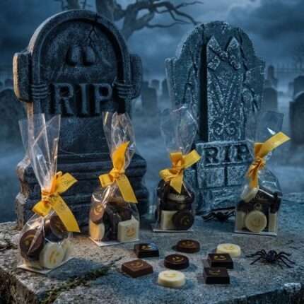 Chocolates caritas Halloween